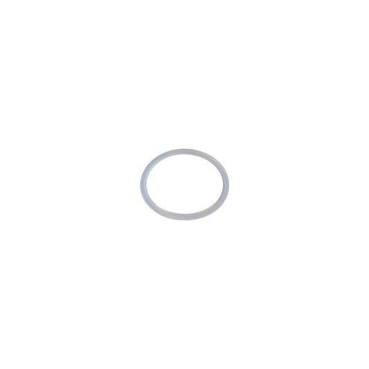 Gray circle on a white background